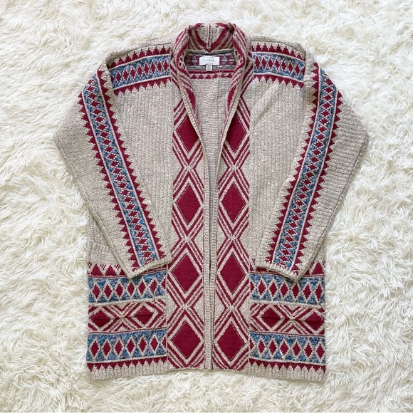 Southwestern Style Cardigan - Picture 1 of 9
